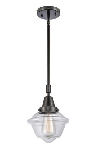 Mini Pendants Glass Down by Innovations ( 405 | 447-1S-BK-G532-LED Caden ) 