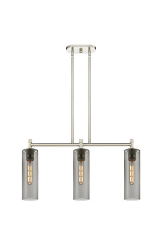 Linear/Island 3 Light Bar by Innovations ( 405 | 434-3I-PN-G434-12SM Downtown Urban ) 