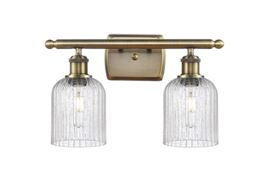 Bathroom Fixtures Two Lights by Innovations ( 405 | 516-2W-AB-G559-5SDY Ballston ) 