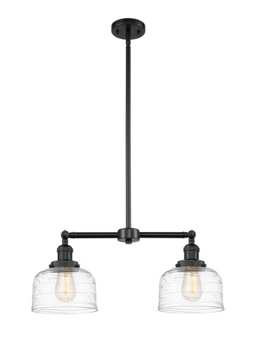 Linear/Island 2 Light Bar by Innovations ( 405 | 209-BK-G713-LED Franklin Restoration ) 