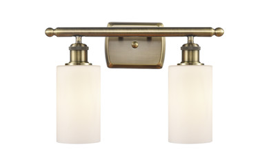 Bathroom Fixtures Two Lights by Innovations ( 405 | 516-2W-AB-G801 Ballston ) 
