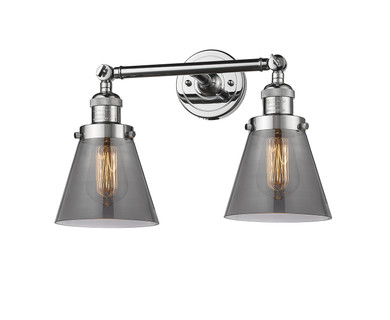 Bathroom Fixtures Two Lights by Innovations ( 405 | 208-PC-G63-LED Franklin Restoration ) 