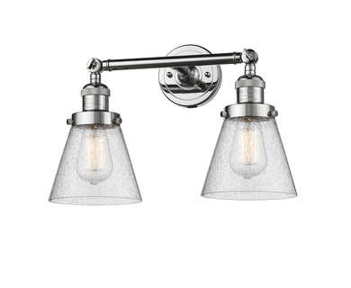 Bathroom Fixtures Two Lights by Innovations ( 405 | 208-PC-G64 Franklin Restoration ) 