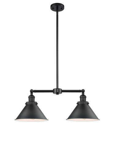 Linear/Island 2 Light Bar by Innovations ( 405 | 209-BK-M10-BK-LED Franklin Restoration ) 