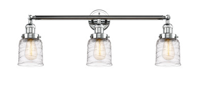 Bathroom Fixtures Three Lights by Innovations ( 405 | 205-PC-G513-LED Franklin Restoration ) 