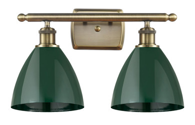 Bathroom Fixtures Two Lights by Innovations ( 405 | 516-2W-AB-MBD-75-GR Ballston ) 