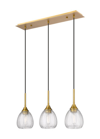 Linear/Island 3 Light Bar by Innovations ( 405 | 323-3I-BB-G323-6CL Berkshire ) 