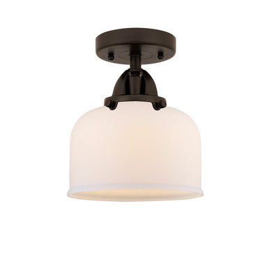 Semi-Flush Mts. Cage by Innovations ( 405 | 288-1C-OB-G71 Nouveau 2 ) 