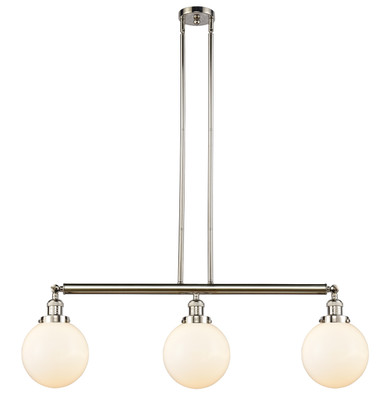 Linear/Island 3 Light Bar by Innovations ( 405 | 213-PN-G201-8-LED Franklin Restoration ) 