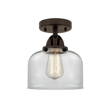 Semi-Flush Mts. Cage by Innovations ( 405 | 288-1C-OB-G72-LED Nouveau 2 ) 