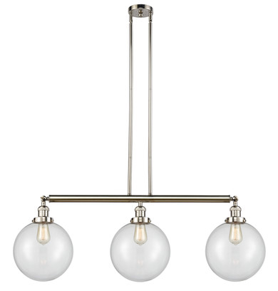 Linear/Island 3 Light Bar by Innovations ( 405 | 213-PN-G202-10 Franklin Restoration ) 