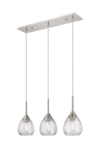 Linear/Island 3 Light Bar by Innovations ( 405 | 323-3I-SN-G323-6CL Berkshire ) 