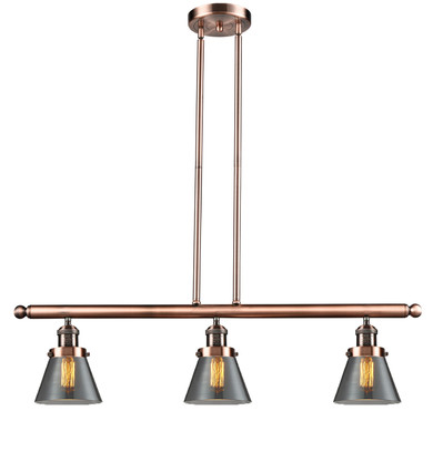 Linear/Island 3 Light Bar by Innovations ( 405 | 213-AC-G63 Franklin Restoration ) 