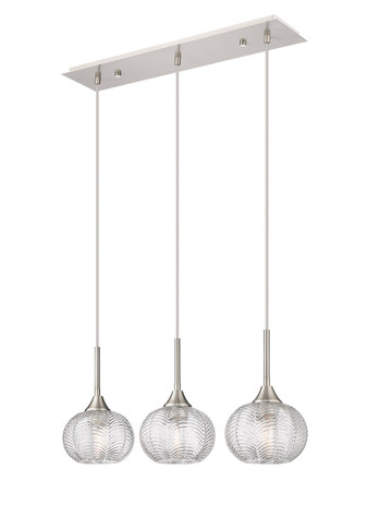 Linear/Island 3 Light Bar by Innovations ( 405 | 323-3I-SN-G323-7CL Berkshire ) 