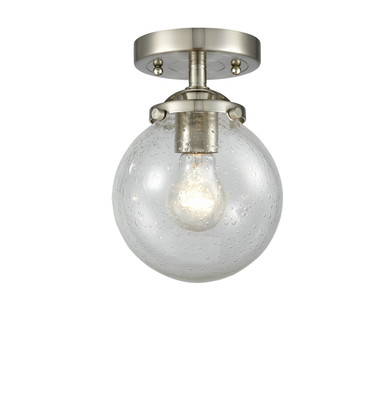 Semi-Flush Mts. Glass Down by Innovations ( 405 | 284-1C-SN-G204-6 Nouveau ) 