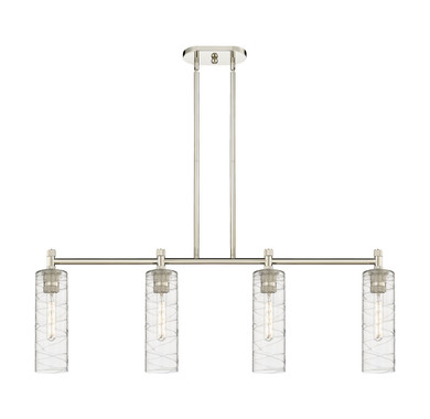 Linear/Island 4 Light + by Innovations ( 405 | 434-4I-PN-G434-12DE Downtown Urban ) 