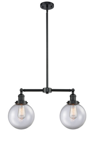 Linear/Island 2 Light Bar by Innovations ( 405 | 209-OB-G202-8-LED Franklin Restoration ) 