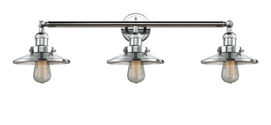 Bathroom Fixtures Three Lights by Innovations ( 405 | 205-PC-M7-LED Franklin Restoration ) 