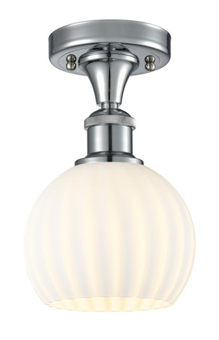 Semi-Flush Mts. Glass Down by Innovations ( 405 | 516-1C-PC-G1217-6WV Ballston ) 
