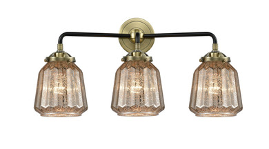 Bathroom Fixtures Three Lights by Innovations ( 405 | 284-3W-BAB-G146-LED Nouveau ) 