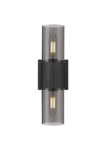 Bathroom Fixtures Cylindrical / Linear by Innovations ( 405 | 428-2WL-BK-G428-7SM Downtown Urban ) 