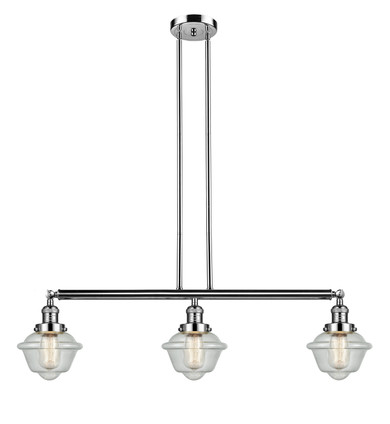Linear/Island 3 Light Bar by Innovations ( 405 | 213-PN-G534 Franklin Restoration ) 