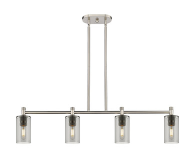 Linear/Island 4 Light + by Innovations ( 405 | 434-4I-SN-G434-7SM Downtown Urban ) 