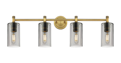 Bathroom Fixtures Four Lights by Innovations ( 405 | 434-4W-BB-G434-7SM Downtown Urban ) 