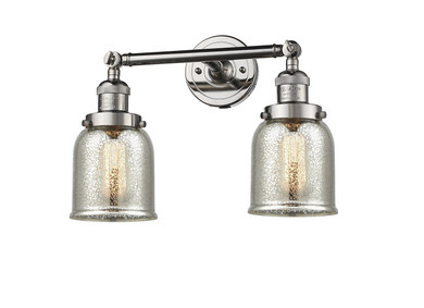 Bathroom Fixtures Two Lights by Innovations ( 405 | 208-PN-G58-LED Franklin Restoration ) 