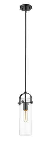Mini Pendants Glass Down by Innovations ( 405 | 423-1S-BK-4CL-LED Downtown Urban ) 