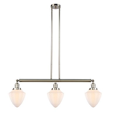 Linear/Island 3 Light Bar by Innovations ( 405 | 213-PN-G661-7-LED Franklin Restoration ) 
