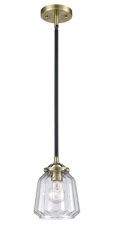 Mini Pendants Glass Down by Innovations ( 405 | 284-1S-BAB-G142-LED Nouveau ) 