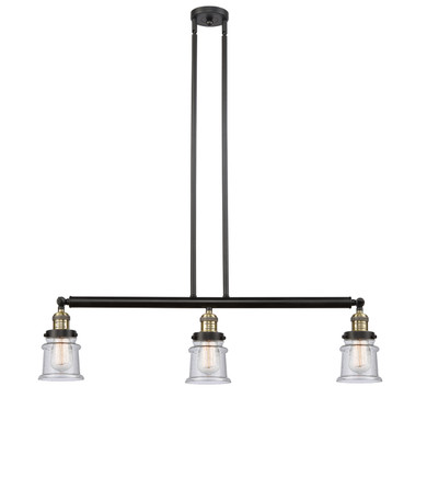 Linear/Island 3 Light Bar by Innovations ( 405 | 213-BAB-G184S Franklin Restoration ) 