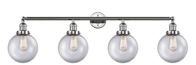 Bathroom Fixtures Four Lights by Innovations ( 405 | 215-PC-G202-8-LED Franklin Restoration ) 