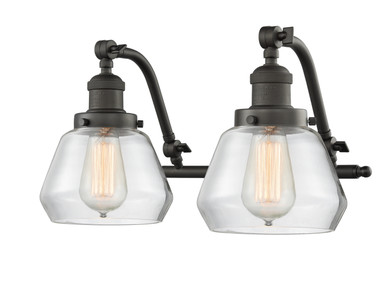 Bathroom Fixtures Two Lights by Innovations ( 405 | 515-2W-OB-G172 Franklin Restoration ) 