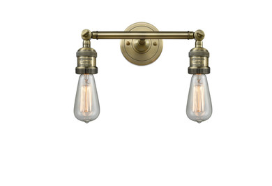 Bathroom Fixtures Two Lights by Innovations ( 405 | 208-AB Franklin Restoration ) 