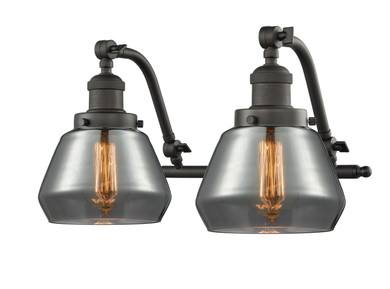 Bathroom Fixtures Two Lights by Innovations ( 405 | 515-2W-OB-G173-LED Franklin Restoration ) 