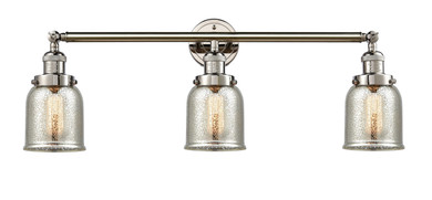 Bathroom Fixtures Three Lights by Innovations ( 405 | 205-PN-G58 Franklin Restoration ) 