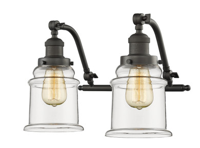 Bathroom Fixtures Two Lights by Innovations ( 405 | 515-2W-OB-G182-LED Franklin Restoration ) 