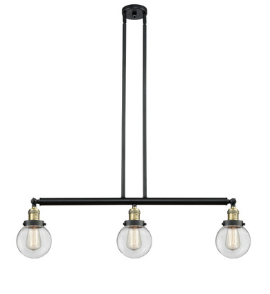 Linear/Island 3 Light Bar by Innovations ( 405 | 213-BAB-G202-6 Franklin Restoration ) 