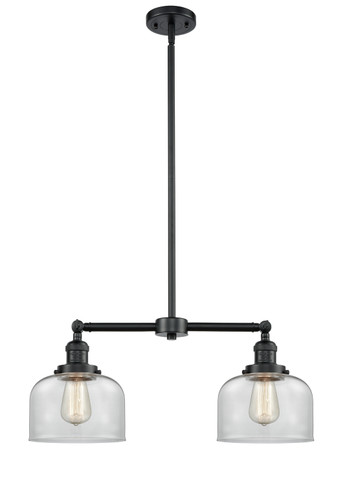 Mid. Chandeliers Glass Down by Innovations ( 405 | 209-OB-G72 Franklin Restoration ) 