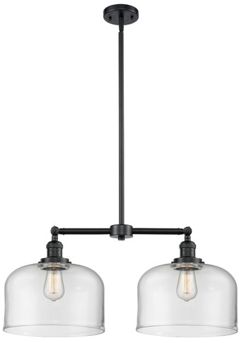 Mid. Chandeliers Glass Down by Innovations ( 405 | 209-OB-G72-L Franklin Restoration ) 