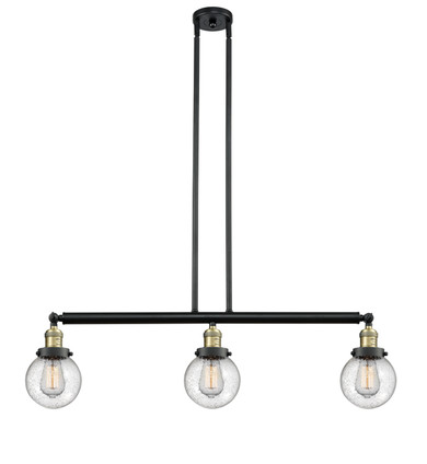 Linear/Island 3 Light Bar by Innovations ( 405 | 213-BAB-G204-6 Franklin Restoration ) 