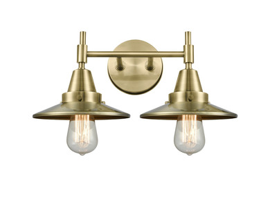 Bathroom Fixtures Two Lights by Innovations ( 405 | 447-2W-AB-M4-AB Caden ) 