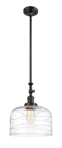 Mini Pendants Glass Down by Innovations ( 405 | 206-BK-G713-L-LED Franklin Restoration ) 