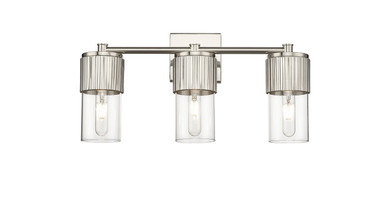 Bathroom Fixtures Three Lights by Innovations ( 405 | 428-3W-SN-G428-7CL Downtown Urban ) 