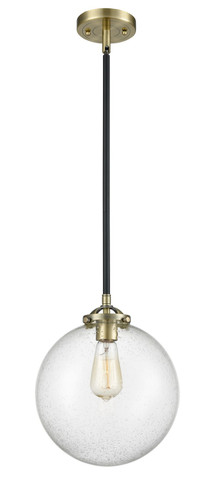 Mini Pendants Glass Down by Innovations ( 405 | 284-1S-BAB-G204-10-LED Nouveau ) 