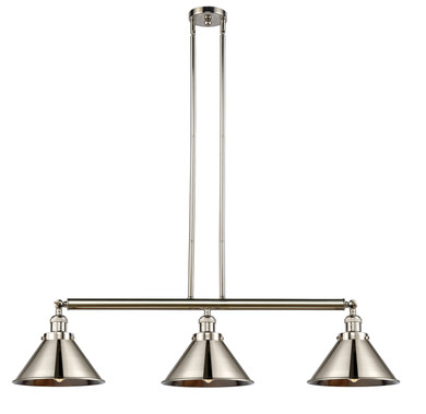Linear/Island 3 Light Bar by Innovations ( 405 | 213-PN-M10-PN-LED Franklin Restoration ) 