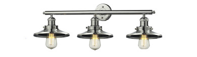 Bathroom Fixtures Three Lights by Innovations ( 405 | 205-PN-M1 Franklin Restoration ) 