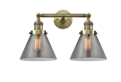 Bathroom Fixtures Two Lights by Innovations ( 405 | 208-AB-G43 Franklin Restoration ) 
